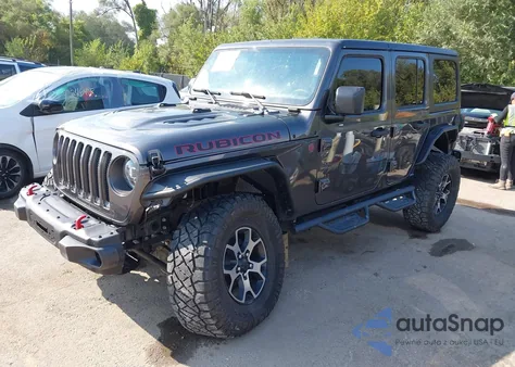 2018 Jeep Wrangler Unlimited Rubicon 4X4 из США, поврежденный, VIN 1C4HJXFG8JW127588